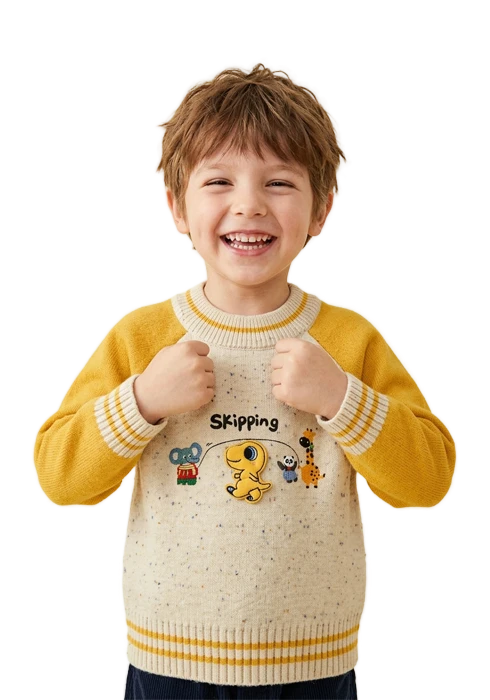 homepage boy in yellow outfit